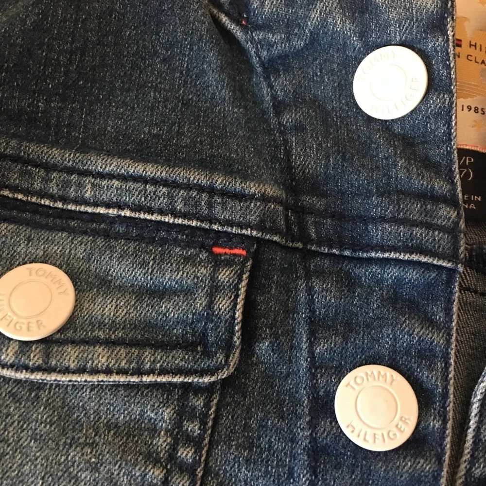 🆕 🎀 Tommy Hilfiger Girl’s Blue Jean Jacket